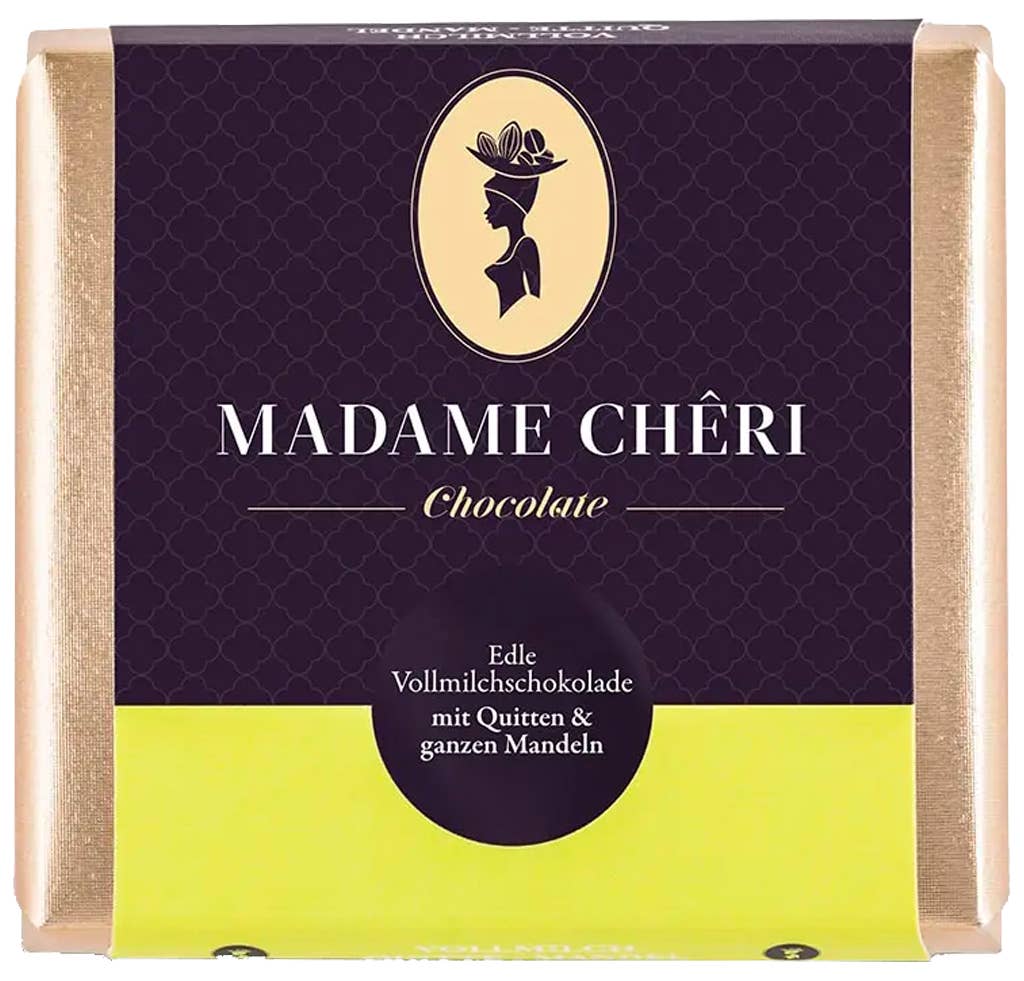 Madame Chéri  Quitten & Mandel Vollmilch Schokolade