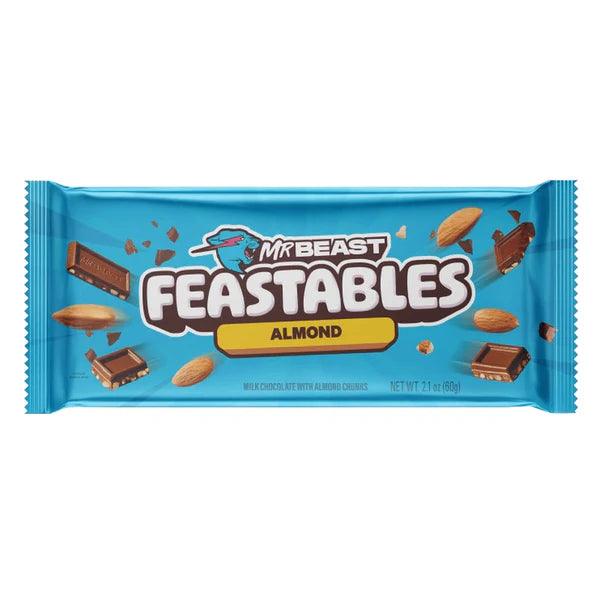 NEU! Feastables MrBeast Mandel-Schokolade