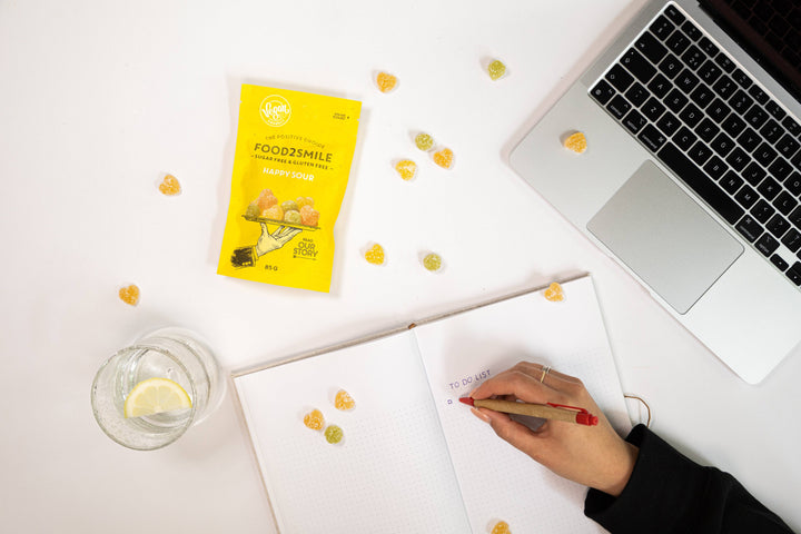 Zuckerfreie saure Bonbons | Happy Sour 8x85 Gramm