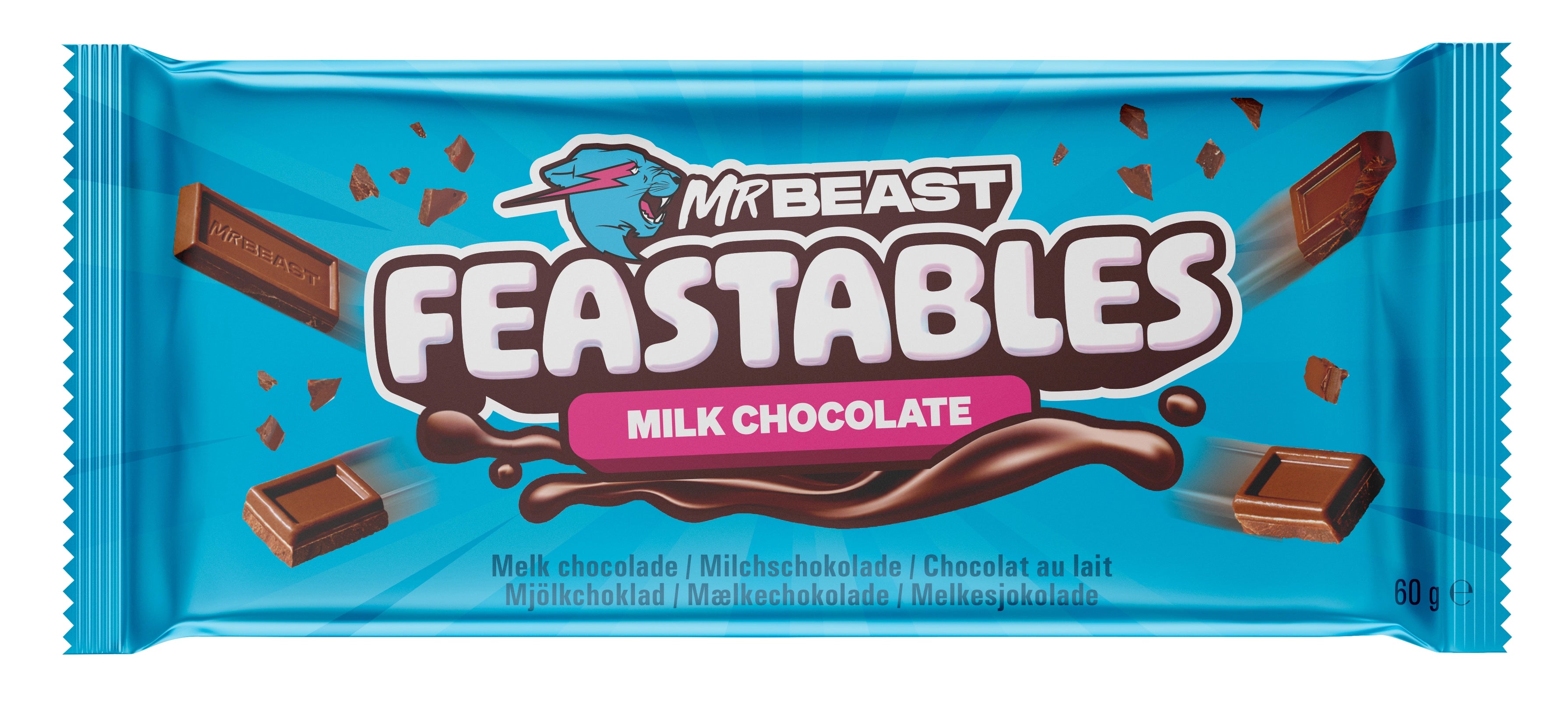 NEU! Feastables MrBeast Milchschokolade