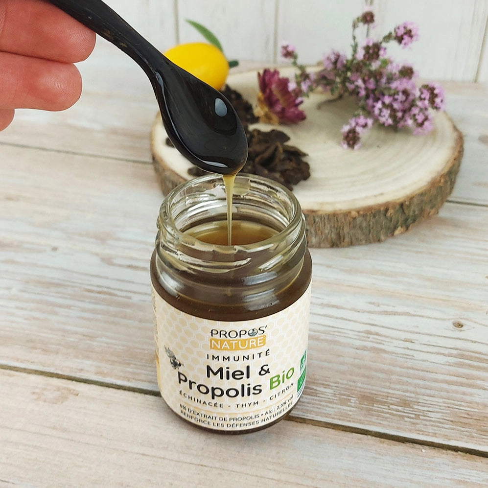 Honig Propolis Thymian Zitrone Bio-Immunitätsmischung