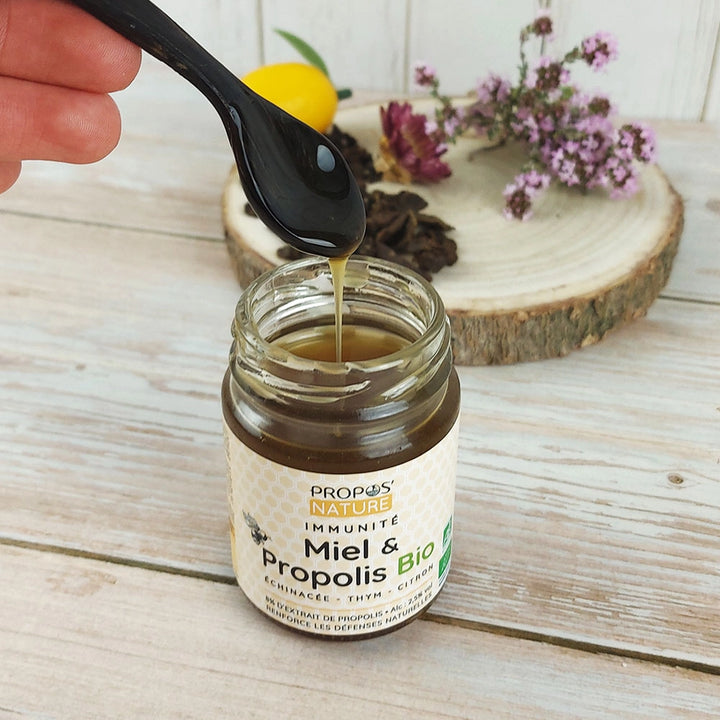 Honig Propolis Thymian Zitrone Bio-Immunitätsmischung