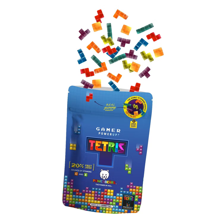 TETRIS Fruchtgummis mit 20% Fruchtsaft 125g