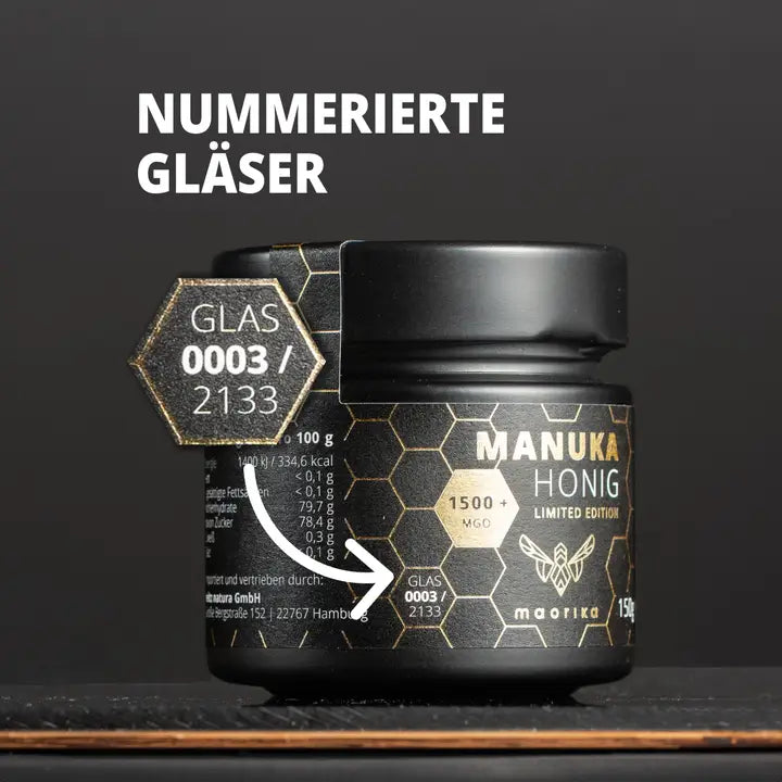 Manuka Honig MGO 1500+ Limitiert