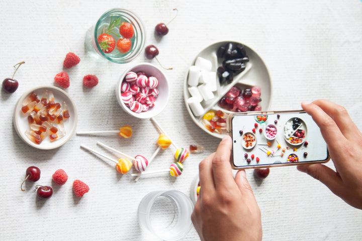 Zuckerfreie Himbeerbonbons | Raspberry Treats 8x90 Gramm (