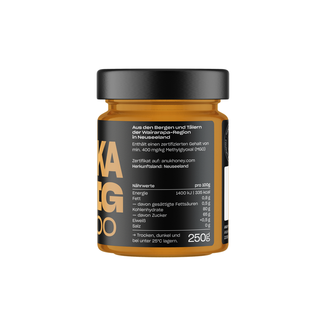 ANUK Manuka Honig MGO400 - jollychaplin -  - 