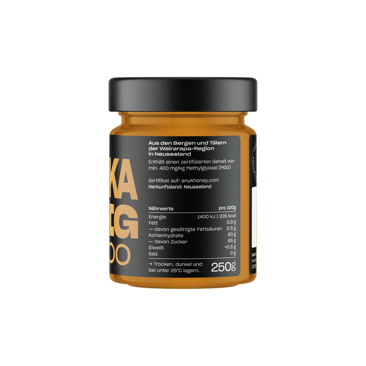 ANUK Manuka Honig MGO400 - jollychaplin -  - 