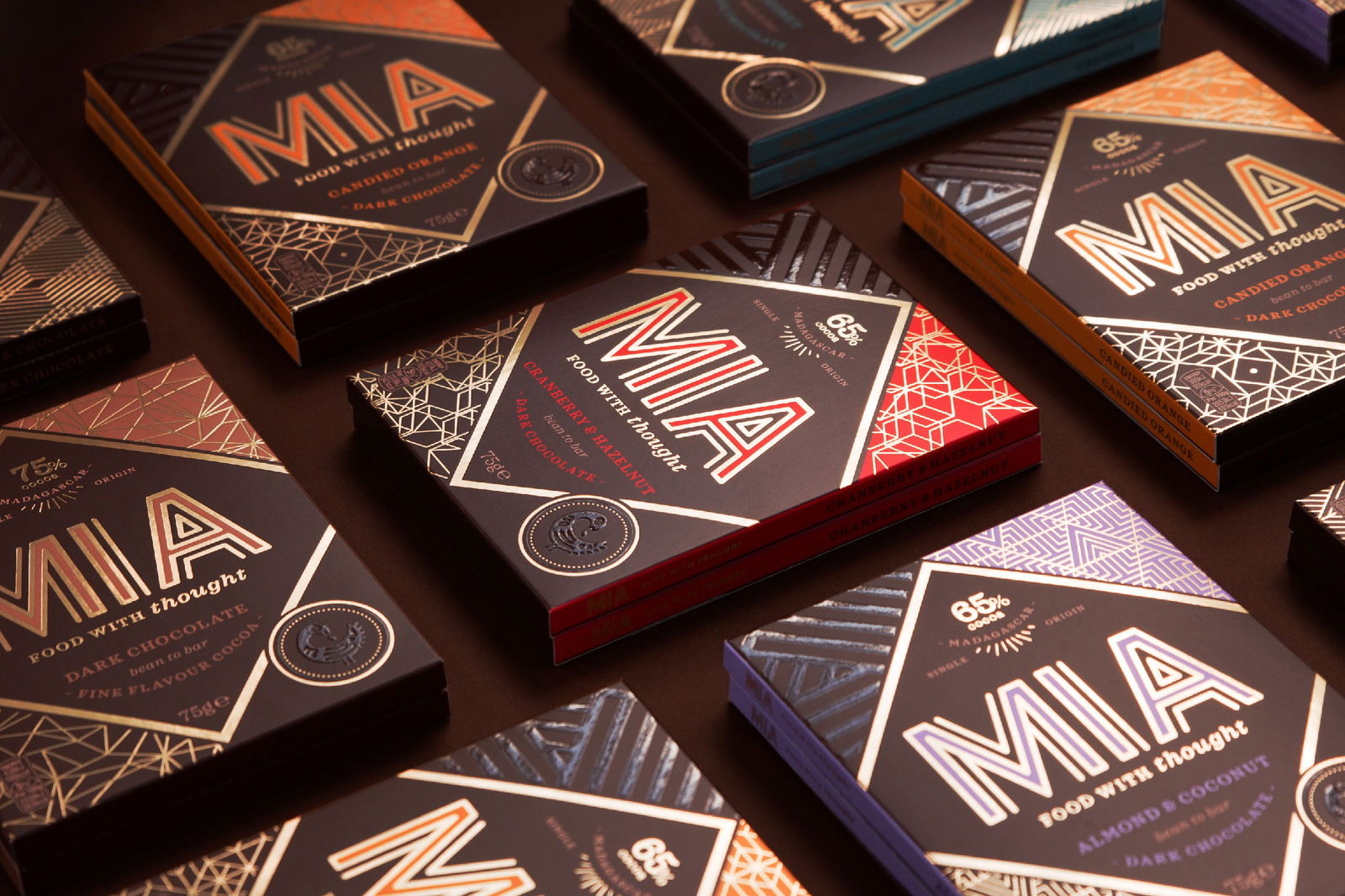 MIA Schokolade Geschenkbox mit 3 Sorten drei Great Tast Award Gewinner - jollychaplin -  - 