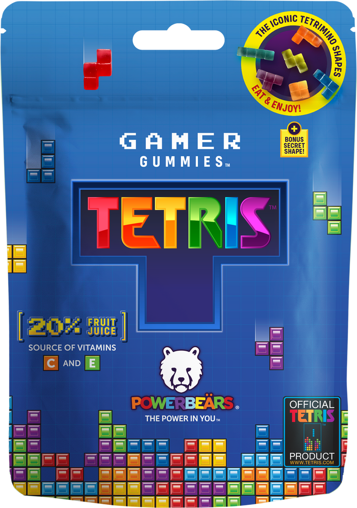 TETRIS Fruchtgummis mit 20% Fruchtsaft 125g