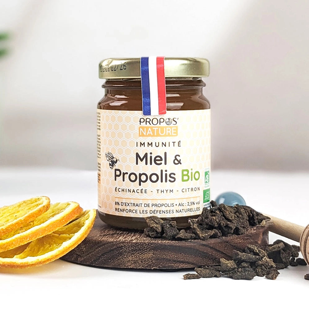 Honig Propolis Thymian Zitrone Bio-Immunitätsmischung