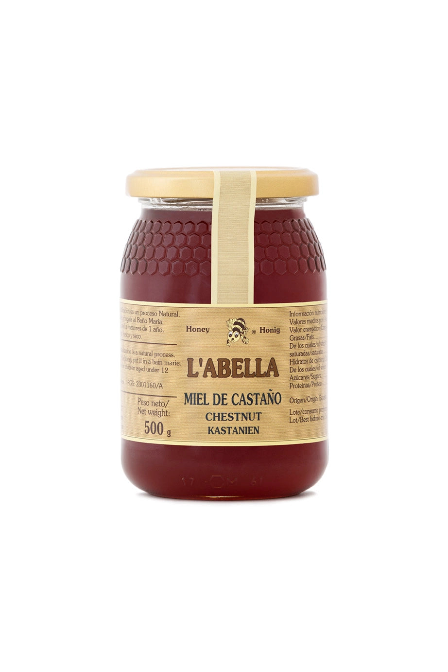 L'Abellamel Kastanienhonig 500G
