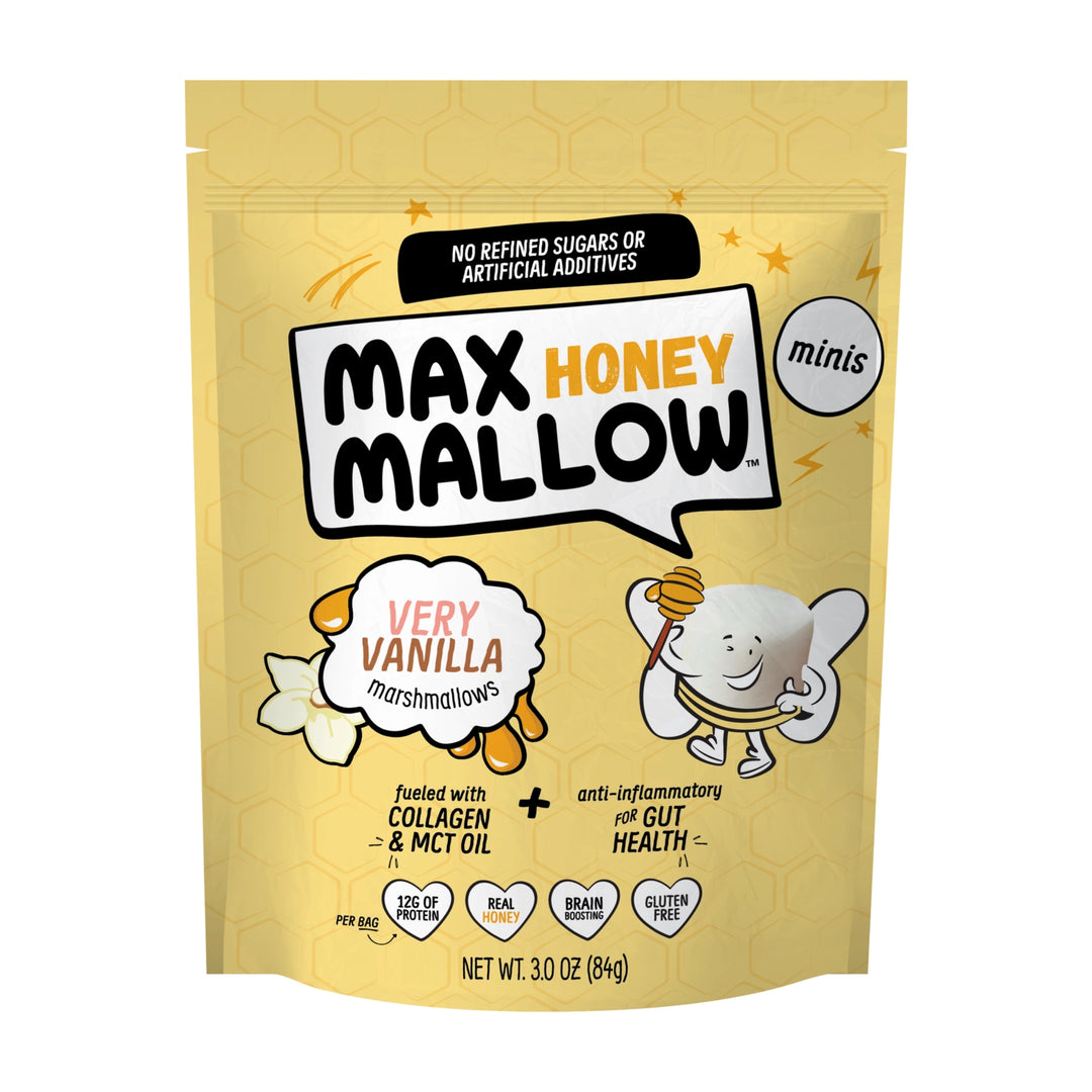 Vanille Mini Marshmallows mit Honig