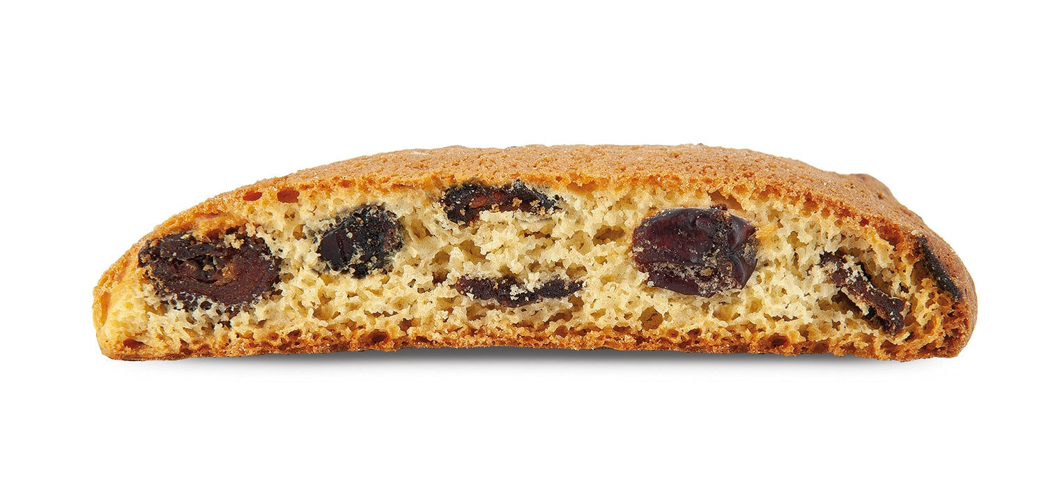 Cantucci mit handgemachten Preiselbeeren