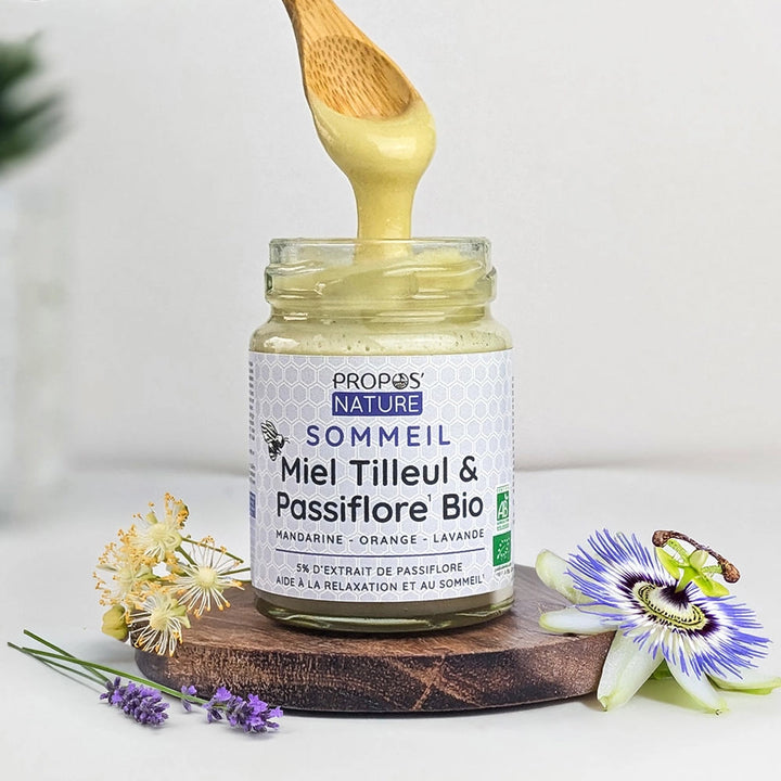 Honig - Passionsblume - Lavendel Bio-Schlafmischung -