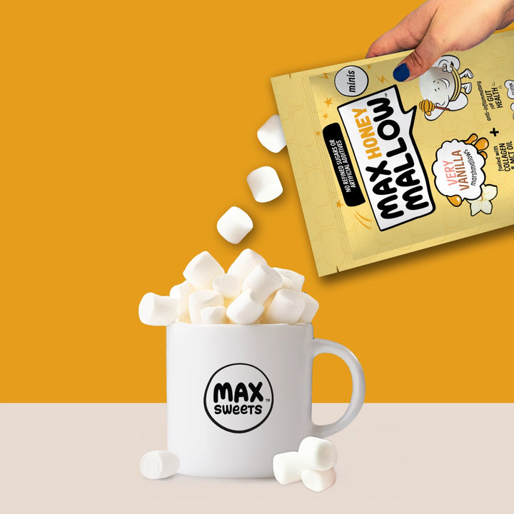 Vanille Mini Marshmallows mit Honig