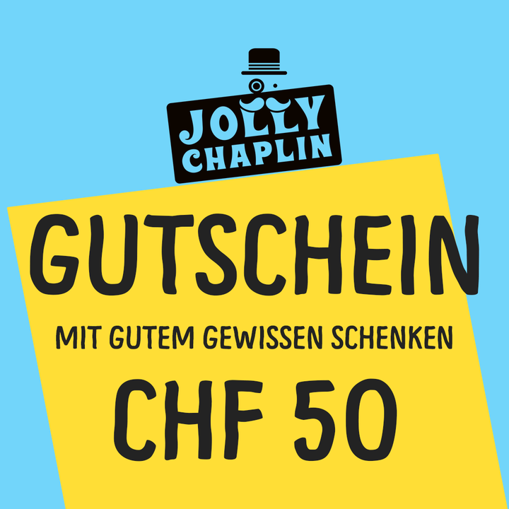 Schenke einen JollyChaplin Gutschein