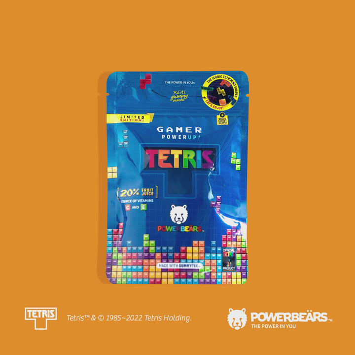 TETRIS Fruchtgummis mit 20% Fruchtsaft 125g
