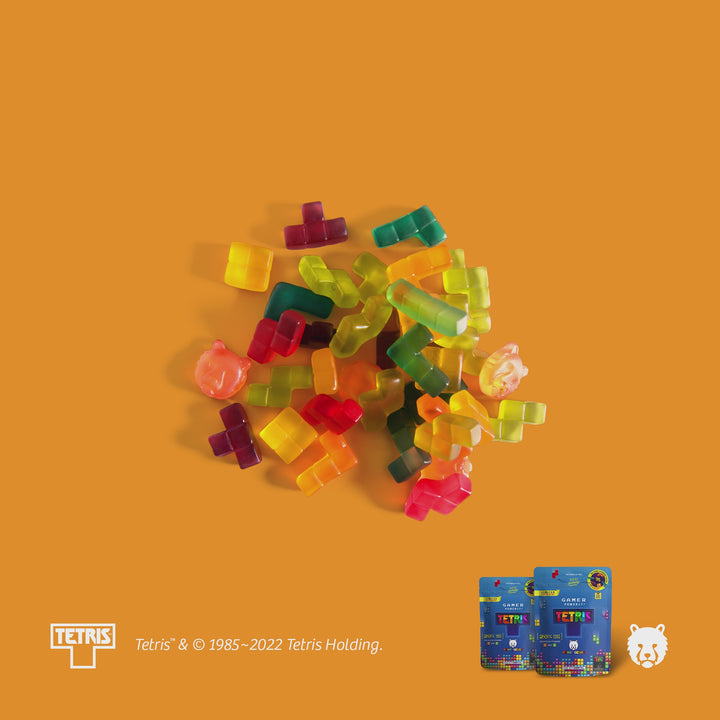 TETRIS Fruchtgummis mit 20% Fruchtsaft 50g