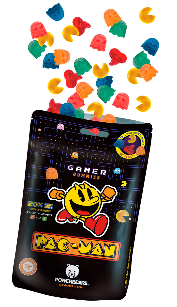 Pac-man Fruchtgummis mit Vit. C und E 50g