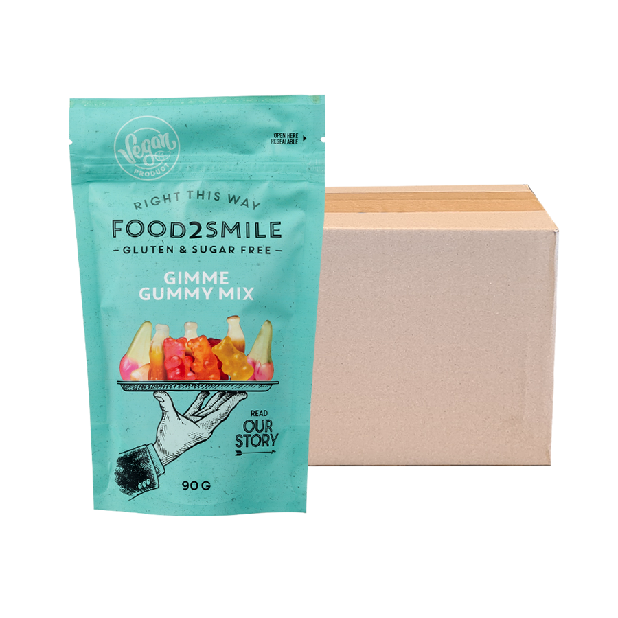 Zuckerfreie Bonbonmischung Bären | Gimme Gummy Mix 8x90 Gramm
