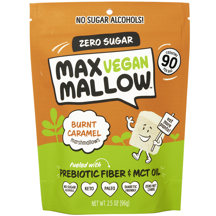 Vegane Marshmallows mit gebranntem Karamell