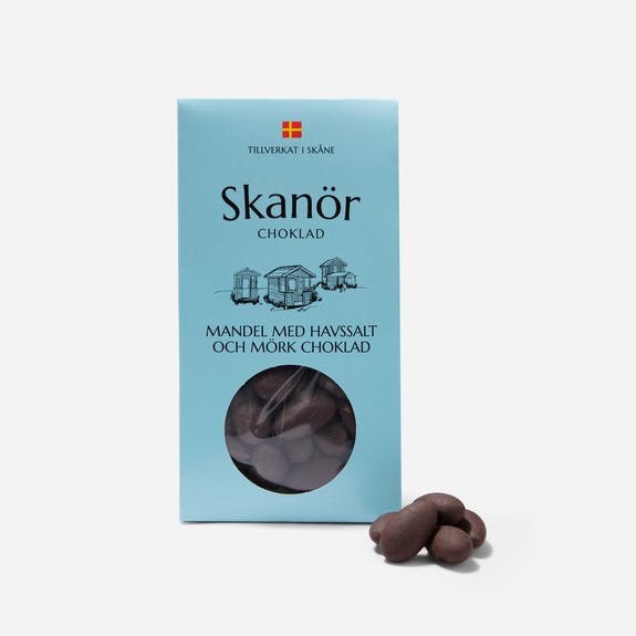 Cioccolato Skanör
 MANDORLE AL SALE MARINO E CIOCCOLATO FONDENTE