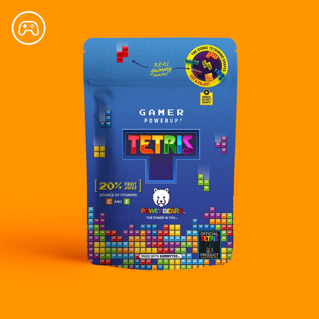 TETRIS Fruchtgummis mit 20% Fruchtsaft 125g