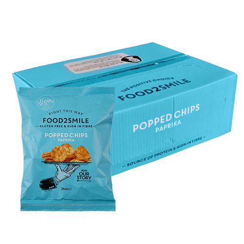 Paprikaproteinchips | Popped Chips Paprika